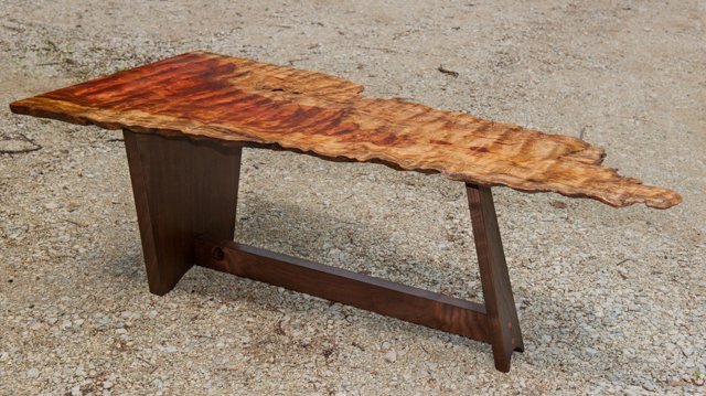 Bubinga Arowhead Coffee Table